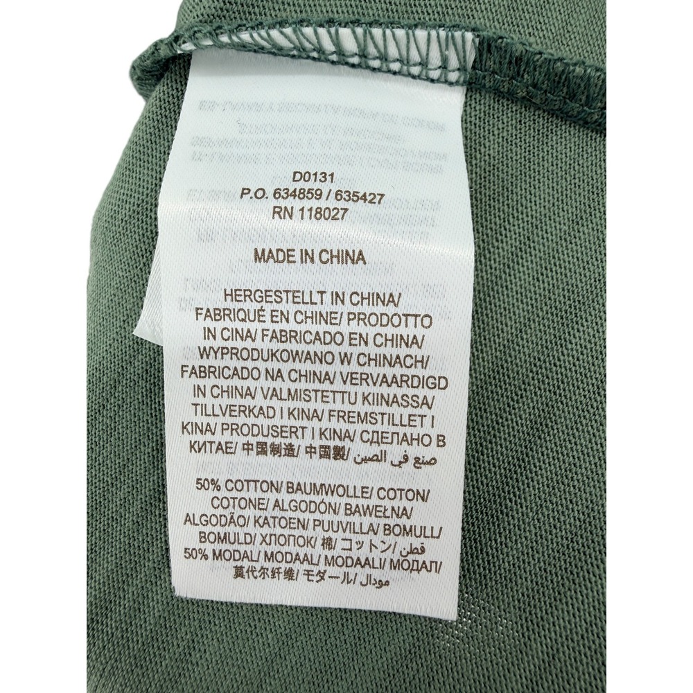 Boden Smocked Button Front Long Sleeve Cotton Blend Dress Green Dots 12R NWT - Picture 7 of 12